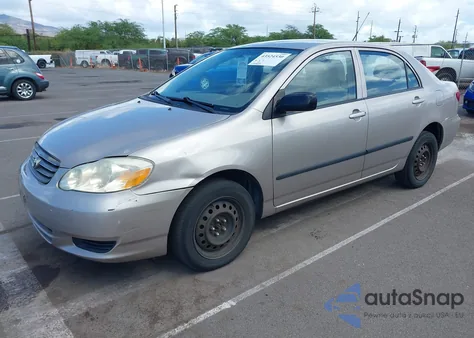2003 Toyota Corolla Ce z USA, uszkodzony, nr VIN 1NXBR32EX3Z122852